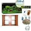 ACQUARIO JUWEL RIO 350 Led NERO + Supporto Prime 122x51.5x68h Cm (P120C) + Kit Manutenzione E Allestimento DOLCE Omaggio