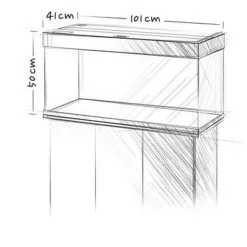 Acquario Juwel Rio 180 A Led Nero Bianco Darkwood+allestimento E Kit E Manutenzione, (150€ Prodotti Omaggio) 12 Acquario Juwel Rio 180 A Led Nero Bianco Darkwood+allestimento E Kit E Manutenzione, (150€ Prodotti Omaggio) -Vendite Cibo per i pesci disegno180