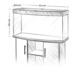 ACQUARIO JUWEL VISION 260 Led Bianco Nero Faggio 10 ACQUARIO JUWEL VISION 260 Led Bianco Nero Faggio -Vendite Cibo per i pesci disegnovision260