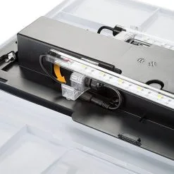 FERPLAST Acquario Dubai 120 Led Bianco Nero -Vendite Cibo per i pesci dubai2012020luci202