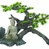 Vadigran Decorazione Cquario Buddha Con Piante