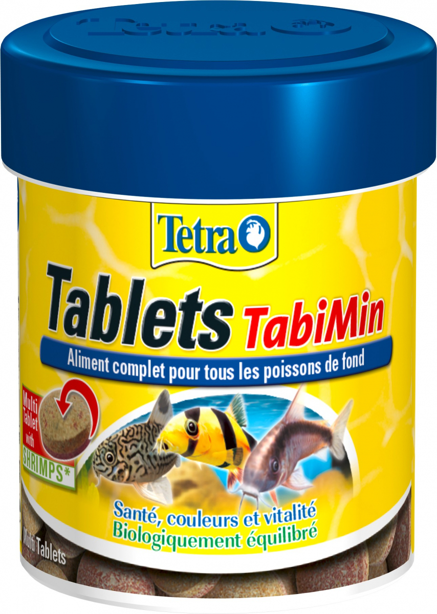 Tetra Tablets TabiMin Cibo Completo Per Pesci Da Fondo 3 Tetra Tablets TabiMin Cibo Completo Per Pesci Da Fondo