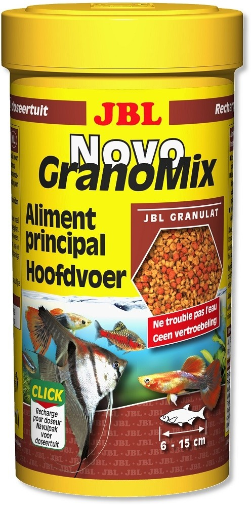 JBL NovoGranoMix - Mangime Per Pesci D'acquario Medi E Grandi 4 JBL NovoGranoMix - Mangime Per Pesci D'acquario Medi E Grandi - immagine 2