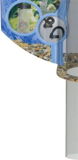 Marina Easy Clean Siphon Clean Gravel - Med. 3 Marina Easy Clean Siphon Clean Gravel - Med.