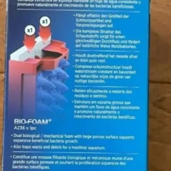 Fluval 207 Pacchetto Bio-foam 6 Mesi 17 Fluval 207 Pacchetto Bio-foam 6 Mesi -Vendite Cibo per i pesci s l500 1 6474c45693849 g