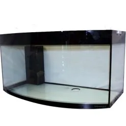 Vasca In Vetro Temperato Vitrea 80x50 Vetro Curvo 180 Litri