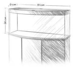 Marpet ACQUARIO JUWEL VISION 450 Led 10 Marpet ACQUARIO JUWEL VISION 450 Led -Vendite Cibo per i pesci vision450disegno