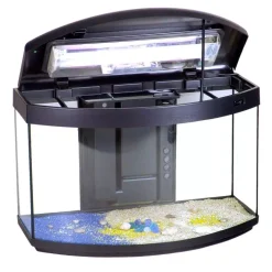 CASA DEL VETRO Acquario Image 90x45 Curvo LED Con Allestimento Dolce